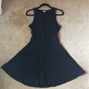 Hollister black cotton and lace sundress